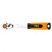 Ručka sa čegrtaljkom 1/4", 90 zuba - NEO TOOLS 08-530