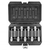 Visokokvalitetni šestougaoni nasadni ključevi - 9 kom., 1/2", 100mm - NEO TOOLS 08-708