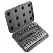 Torx bitovi i nasadni ključevi 3/8", 34 kom. - NEO TOOLS 08-711