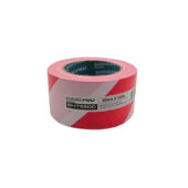 Upozoravajuća traka crveno/bela 60mm x 200m - BORMANN BHT5500