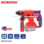 Aku. čekić-bušilica SDS+ (bez četkica), 20V – WORKPRO WP390300
