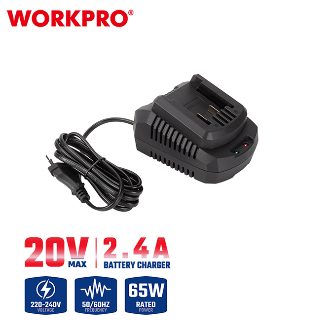 WP396000 1 Punjač baterija 2,4A (20V) – WORKPRO WP396000 - Slika 1