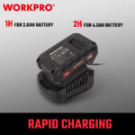 Punjač baterija 2,4A (20V) – WORKPRO WP396000 - Slika 4