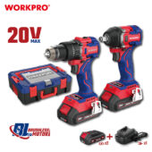 Set kompaktnog aku. alata, 20V - WORKPRO WP398001