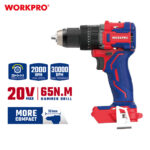 Set kompaktnog aku. alata, 20V - WORKPRO WP398001 - Slika 3