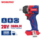 Set kompaktnog aku. alata, 20V - WORKPRO WP398001 - Slika 4