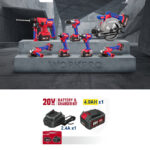 Set – punjač baterije (2,4A) i baterija 20V (4.0Ah) – WORKPRO WP398006 - Slika 7