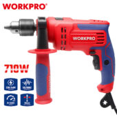 Električna udarna bušilica 710W,  13mm – WORKPRO WP470200