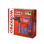 Električna udarna bušilica 710W, 13mm – WORKPRO WP470200 - Slika 13