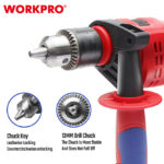 Električna udarna bušilica 710W, 13mm – WORKPRO WP470200 - Slika 4