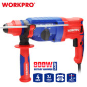 Udarna čekić bušilica SDS-Plus, 800W – WORKPRO WP470400