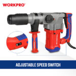 Električna rotaciona čekić bušilica SDS-MAX, 1500W (10 J) – WORKPRO WP470405 - Slika 5