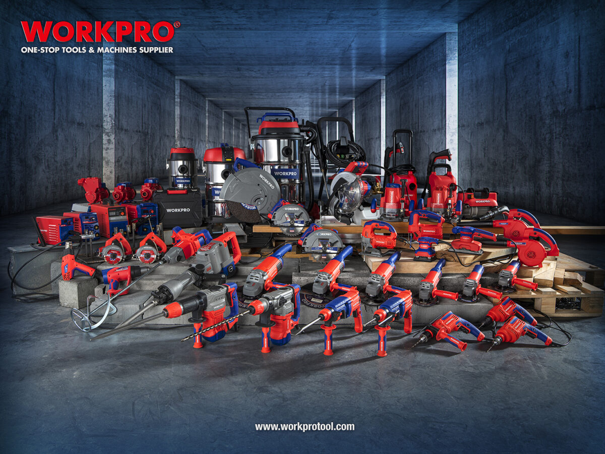 Električna ugaona brusilica 2200 W (230 mm) – WORKPRO WP472004 - Slika 12