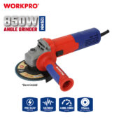 Električna ugaona brusilica 850W (sa regulacijom brzine), 125 mm  – WORKPRO WP472049