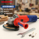 Električna ugaona brusilica 850W (sa regulacijom brzine), 125 mm – WORKPRO WP472049 - Slika 2