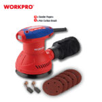 Električna kružna (rotaciona) brusilica Φ125 mm, 350 W - WORKPRO WP472406 - Slika 5