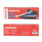 Set kombinovanih (viljuškasto-okastih) ključeva, 9 kom – WORKPRO WP202502 - Slika 5