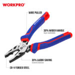 Klešta kombinovana, 180 mm – WORKPRO WP231025 - Slika 2