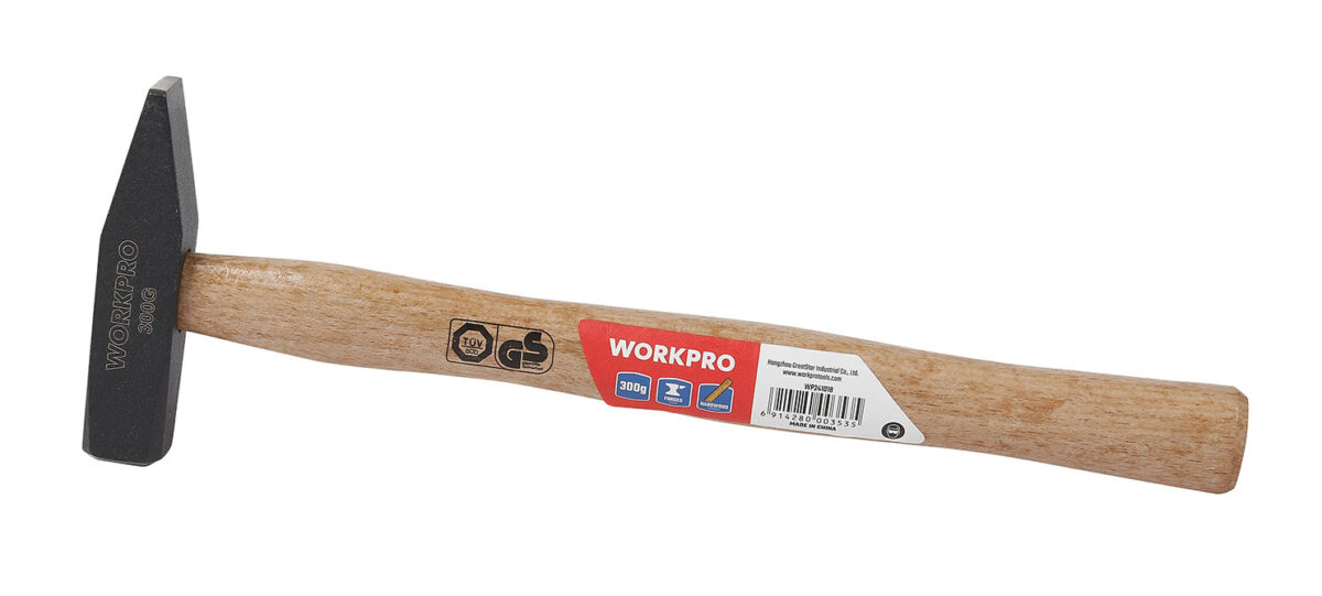 Čekić bravarski (mašinski) sa drvenom drškom - WORKPRO - Slika 6