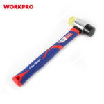 Čekić dvostrani (guma/plastika) sa drškom od fiberglasa – WORKPRO WP241036