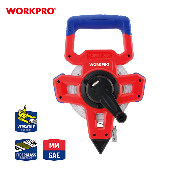 WP263004 1 Merna traka, 50m (fiberglas) – WORKPRO WP263004 - Slika 1