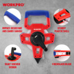 Merna traka, 50m (fiberglas) – WORKPRO WP263004 - Slika 3