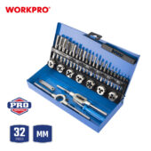 Set nareznica i ureznika (M3-M12), 32 dela – WORKPRO WP309008