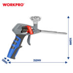 Pištolj za PUR penu (profesionalni) - WORKPRO WP329047 - Slika 5