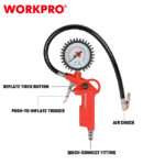 Pištolj pneumatski za naduvavanje (guma) sa manometrom - WORKPRO WP512003 - Slika 2