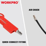 Pištolj pneumatski za naduvavanje (guma) sa manometrom - WORKPRO WP512003 - Slika 7