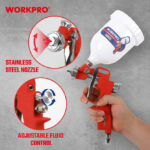 Pištolj pneumatski za farbanje - WORKPRO WP512006 - Slika 4