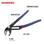 Klešta papagaj od kovanog čelika (Cr-V), 250 mm – WORKPRO WP231087 - Slika 2